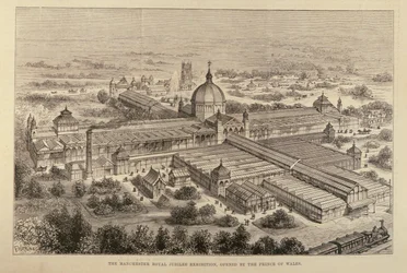 The Manchester Royal Jubilee Exhibition, Opened by the Prince of Wales