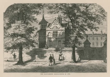 The Marylebone School House in 1780