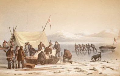 The Meeting in Wellington Channel, June 14, 1851