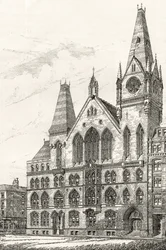 The Memorial Hall, Farringdon Street, from 