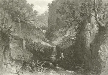 The Middle Fall of Moness