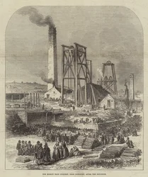 The Morley Main Colliery, near Dewsbury, after the Explosion