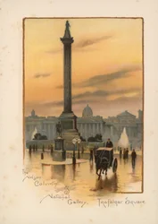 The Nelson Column, The National Gallery, Trafalgar Square