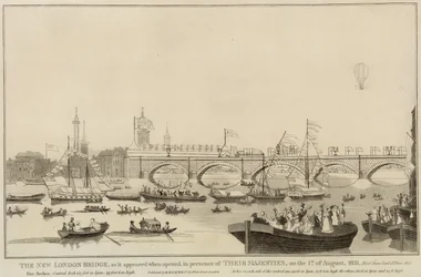 The New London Bridge, 1 August 1831