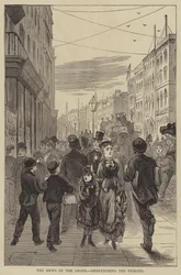 The News of the Leger, Despatching the Pigeons