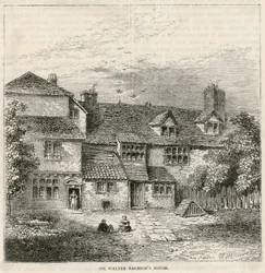 The Old Pied Bull (rear), Sir Walter Raleigh