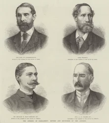 The Opening of Parliament, Movers and Seconders of the Address