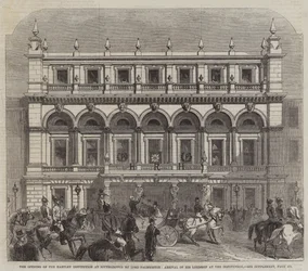 The Opening of the Hartley Institution at Southampton by Lord Palmerston, Arrival of His Lordship at the Institution