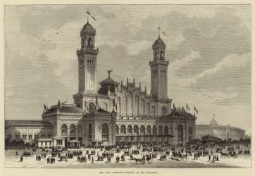 The Paris Exhibition Building at the Trocadero