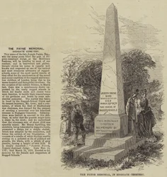 The Payne Memorial, in Highgate Cemetery