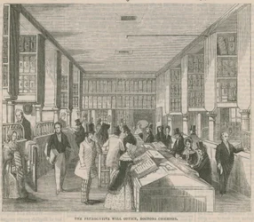 The Prerogative Will Office, Doctors Commons, London