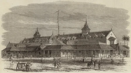 The Punjab Exhibition Building at Lahore