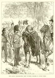 The Queen Distributing the Victoria Crosses in Hyde Park