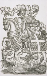 The Red Cross Knight, from the First Edition of 