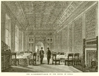 The Refreshment-Room of the House of Lords