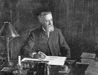 The Right Hon. Sir Michael Hicks-Beach, illustration from The Graphic, July 19th 1902