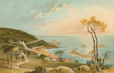 The Road from Gorey to St. Catherines--Jersey