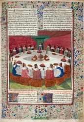 The Round Table and the Holy Grail, from the 