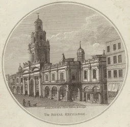 The Royal Exchange in the City of London