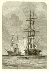 The San Jacinto Stopping the Trent