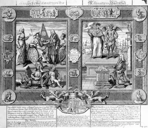 The Scheme Disappointed, A Fruitless Sacrifice, c.1733