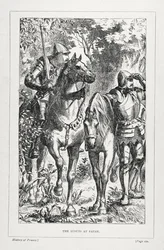 The Scouts at Patay, from The History of France, by Emile de Bonnechose