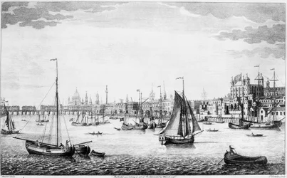 The South East Prospect of London