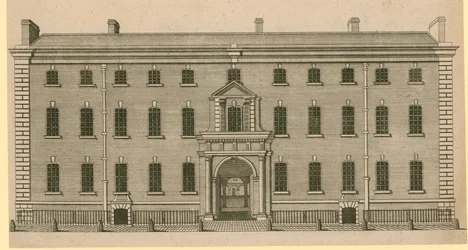 The South Sea House in Threadneedle Street, London