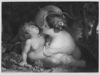 The Stolen Bow, from the picture in the Vernon Gallery