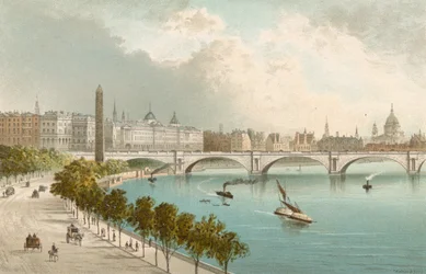 The Thames Embankment--Looking East