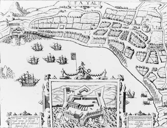 The Towne and Platforme of Fayall wonne by the right Honourable Earle of Cumberland, September 2nd 1589