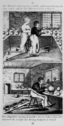 The Turner Turning the Lathe, 1827