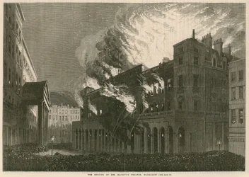 The burning of Her Majesty