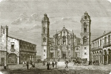 The cathedral of Havana