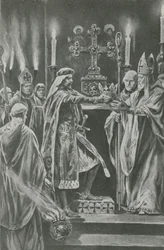The Crusader Receives the Crown