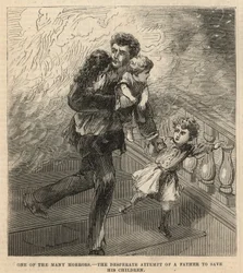 The Desperate Attempt of a Father to Save His Children