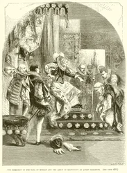 The Dismission of the Earl of Murray and the Abbot of Kilwinning by Queen Elizabeth