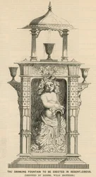 The Drinking Fountain to be Erected in Regent Circus