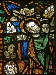 The east window depicting the Agony in the Garden