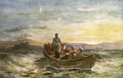 The Escape of Mary Queen of Scots from Loch Leven Castle