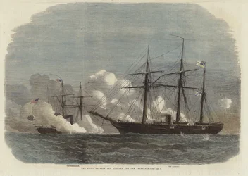 The Fight Between the Alabama and the Kearsarge