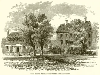 The house where Cornwallis surrendered