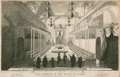 The interior of the House of Lords