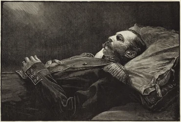 The Late Emperor Alexander II of Russia After Death