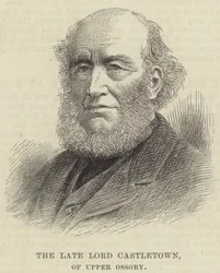 The late Lord Castletown, of Upper Ossory (engraving)