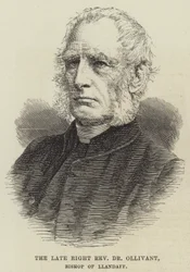 The late Right Reverend Dr Ollivant, Bishop of Llandaff