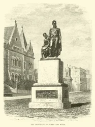 The Monument to Burke and Wills
