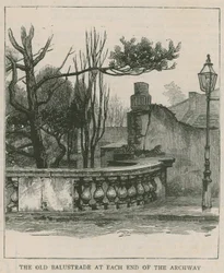 The New Anti-Suicide Railings at Highgate Archway: The Old Balustrade at Each End of the Archway