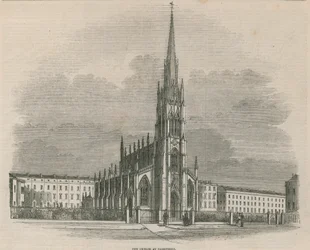 The new church at Paddington, London
