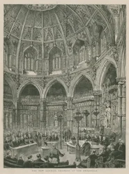 The new council chambers at the Guildhall, London